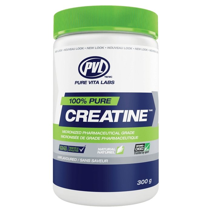 Pvl 100 Pure Creatine Monohydrate 300g Pure Nature Nutrition Centers 5125