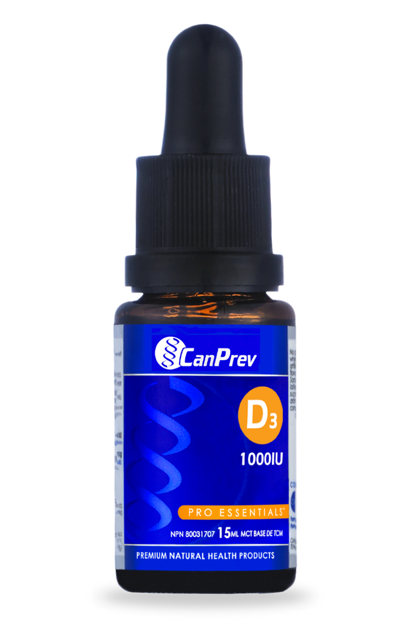 CanPrev D3 Drops 1000IU 15ml