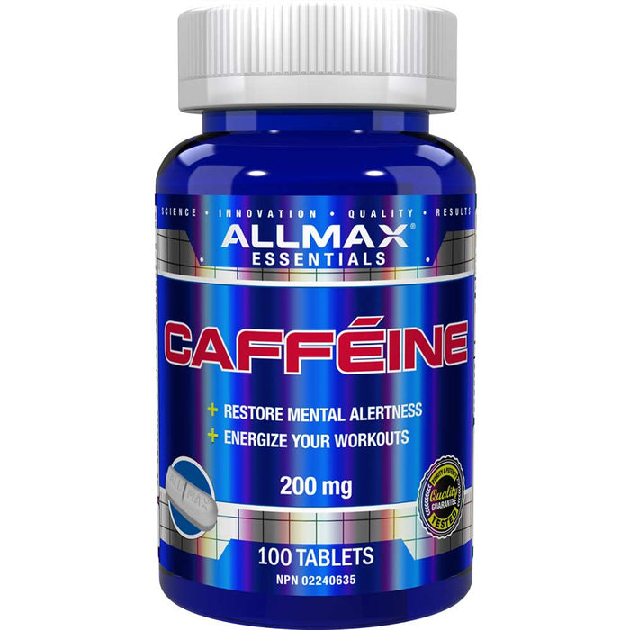 ALLMAX CAFFEINE 200MG 100 TABLETS