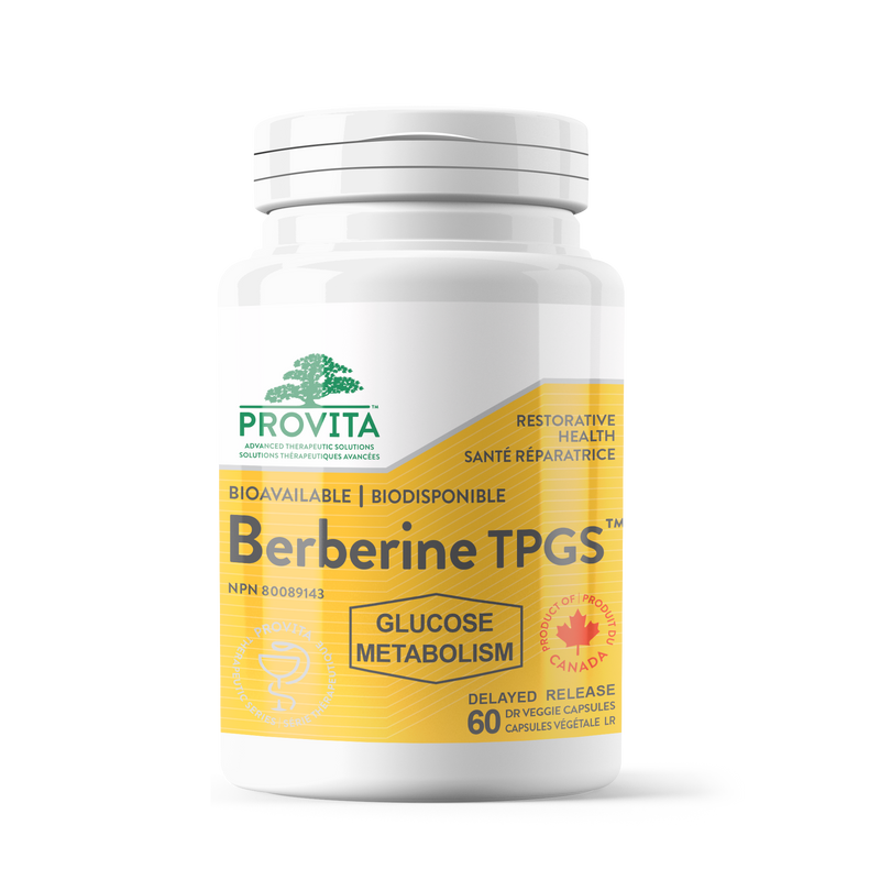 Provita Berberine TPGS 60 Delayed Release Capsules