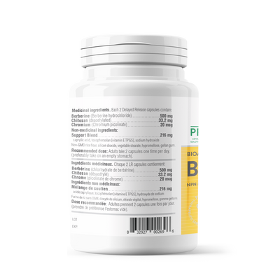 Provita Berberine TPGS 60 Delayed Release Capsules