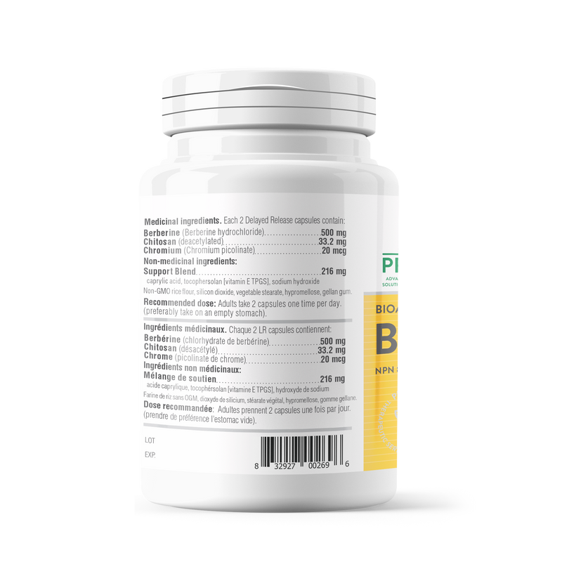 Provita Berberine TPGS 60 Delayed Release Capsules