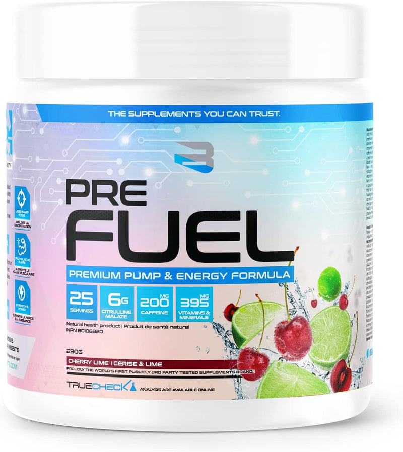 BELIEVE SUPPLEMENTS PRE FUEL 290G