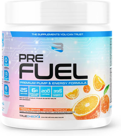 BELIEVE SUPPLEMENTS PRE FUEL 290G