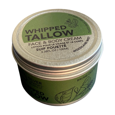 Silver Lining Whipped Beef Tallow Skin & Body Care 100ml - Woodland Mist