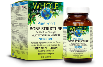 Pure Food Bone Structure Multivitamin & Mineral